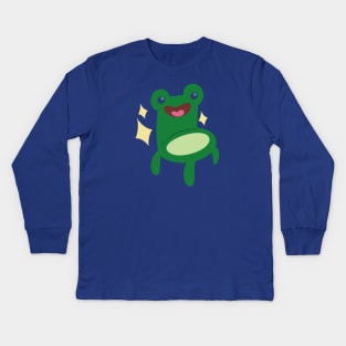 Froggy Chair! Kids Long Sleeve T-Shirt